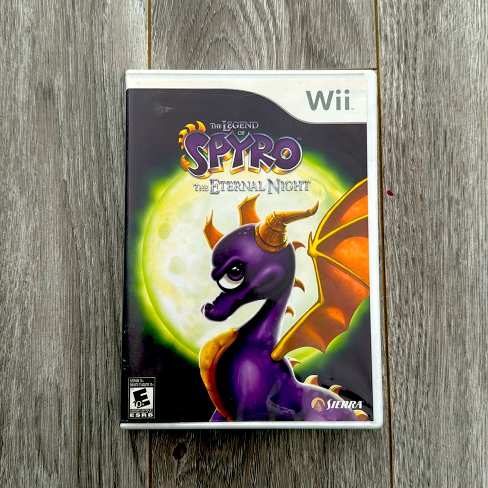 Legend Of Spyro The Eternal Night Wii video game